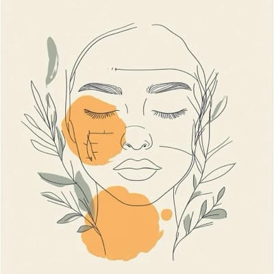 Decorative icon for biostimulatory fillers treatments page. Radiesse, Sculptra.